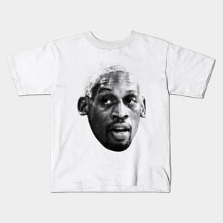 Dennis Rodman New Retro Sketch Kids T-Shirt